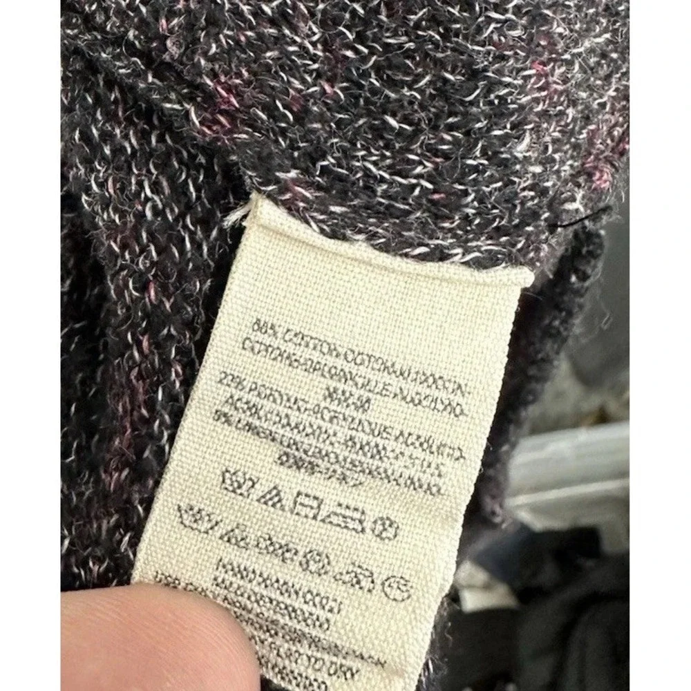Free People TGIF Cardigan Gray Bohemian High-Low / Women's Large